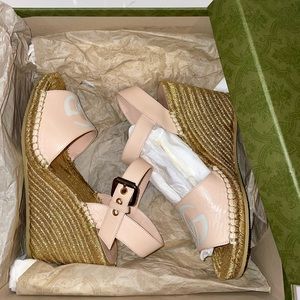 Gucci Flor Logo espadrille
